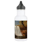 Albert Bierstadt Malerei Wald Wasserfall Destiny Edelstahlflasche (Rechts)