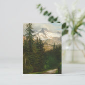 Albert Bierstadt Malerschnee im Hochland Postkarte (Stehend Vorderseite)