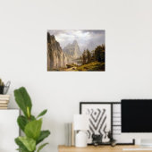 Albert Bierstadt Merced River, Yosemite Valley Poster (Heimbüro)