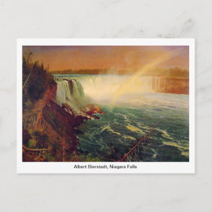Albert Bierstadt, Niagara-Fälle. Postkarte