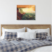 Albert Bierstadt, Niagara Falls. Leinwanddruck (Insitu (Schlafzimmer))