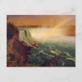 Albert Bierstadt, Niagara Falls. Postkarte (Vorderseite)
