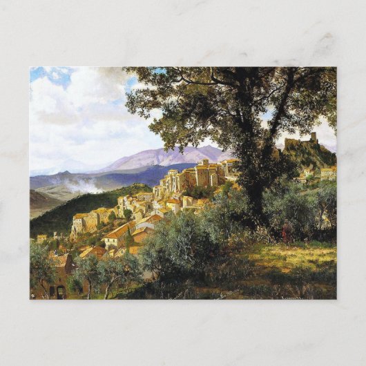 Albert Bierstadt - Olevano Postkarte (Vorderseite)