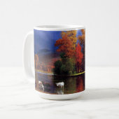 Albert Bierstadt - On the Saco Kaffeetasse (Vorderseite Links)