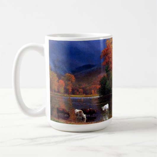 Albert Bierstadt - On the Saco Kaffeetasse (Links)