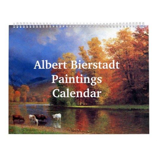 Albert Bierstadt Paintings Kalender (Titelbild)