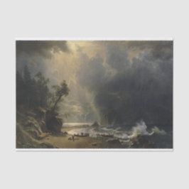 Albert Bierstadt Puget Sound an der Pazifikküste Seidenpapier