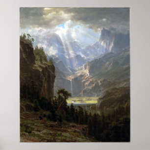 Albert Bierstadt Rocky Mountains, Lander's Peak Poster