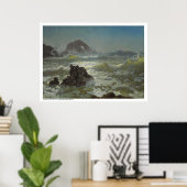 Albert Bierstadt-Siegel Rock, Kalifornien Poster (Heimbüro)