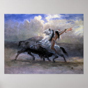 Albert Bierstadt Sketch für das Letzte Poster