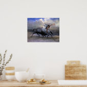 Albert Bierstadt Sketch für das Letzte Poster (Küche)