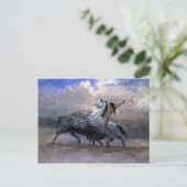 Albert Bierstadt Sketch Postkarte (Stehend Vorderseite)