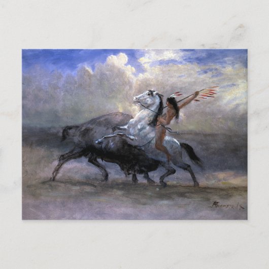 Albert Bierstadt Sketch Postkarte (Vorderseite)