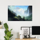 Albert Bierstadt staubbach liegt in der Nähe von L Poster (Heimbüro)