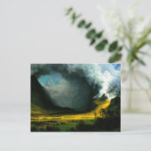 Albert Bierstadt Storm im Gebirge Postkarte (Stehend Vorderseite)