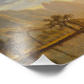 Albert Bierstadt - Tal des Yosemite Fotodruck (Ecke)