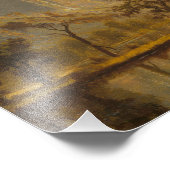 Albert Bierstadt - Tal des Yosemite Fotodruck (Ecke)