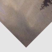 Albert Bierstadt "The Matterhorn" 1850 Decoupage Seidenpapier (Detail)