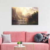 Albert Bierstadt - Unter den Sierra Nevada Leinwanddruck (Insitu (Wohnzimmer))