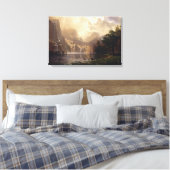 Albert Bierstadt - Unter den Sierra Nevada Leinwanddruck (Insitu (Schlafzimmer))
