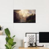 Albert Bierstadt - Unter den Sierra Nevada Poster (Heimbüro)