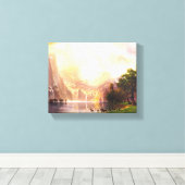 Albert Bierstadt Unter der Sierra Nevada Leinwanddruck (Insitu (Holzboden))