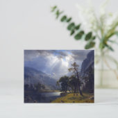 Albert Bierstadt Yosemite Valley Postkarte (Stehend Vorderseite)