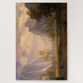 Albert Bierstadt - Yysemite valley art painting II Puzzle (Vertikal)