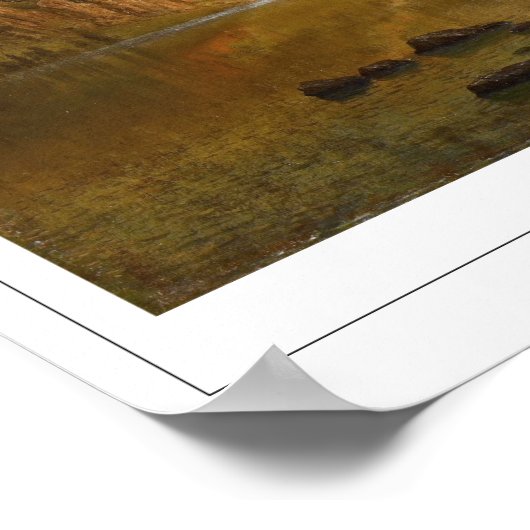 Albert Bierstadt Zedign Art Poster #108 (Ecke)