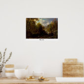 Albert Bierstadt Zedign Art Poster #109 (Küche)