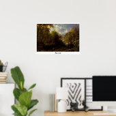 Albert Bierstadt Zedign Art Poster #109 (Heimbüro)