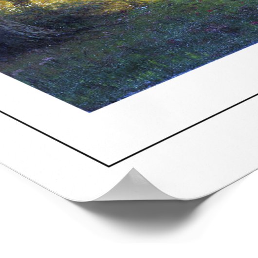 Albert Bierstadt Zedign Art Poster #11 (Ecke)