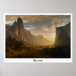 Albert Bierstadt Zedign Art Poster #121