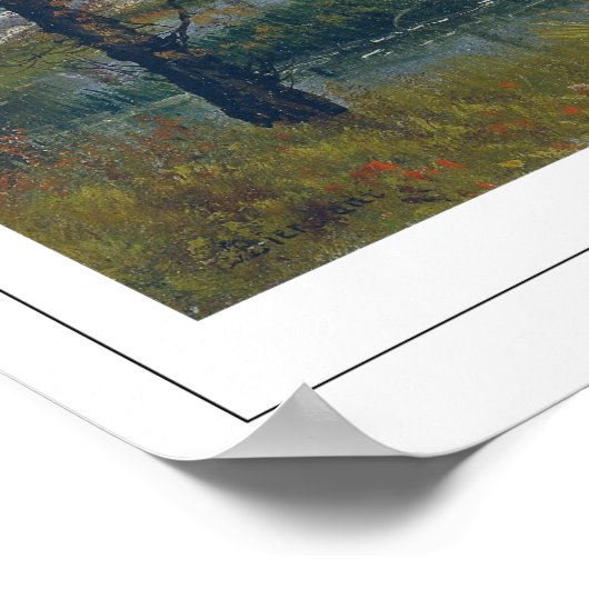 Albert Bierstadt Zedign Art Poster #15 (Ecke)