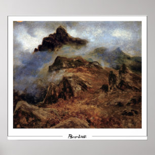 Albert Bierstadt Zedign Art Poster #20