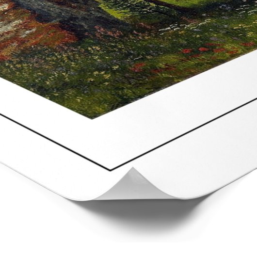 Albert Bierstadt Zedign Art Poster #271 (Ecke)