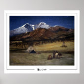 Albert Bierstadt Zedign Art Poster #287 (Vorne)