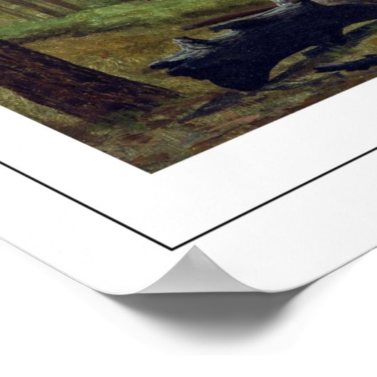 Albert Bierstadt Zedign Art Poster #31 (Ecke)