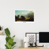 Albert Bierstadt Zedign Art Poster #70 (Heimbüro)