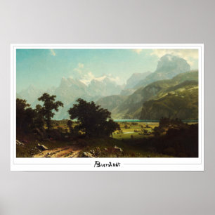 Albert Bierstadt Zedign Art Poster #70