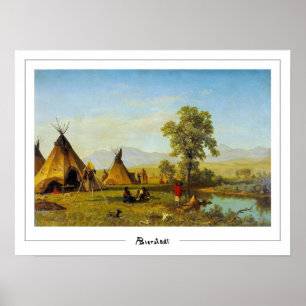 Albert Bierstadt Zedign Kunstposter #118 Poster