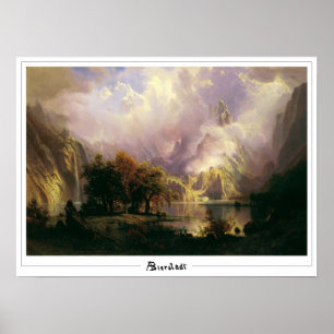 Albert Bierstadt Zedign Kunstposter #136 Poster