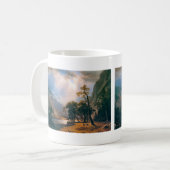 Albert Bierstadt's Half Dome Yosemite Valley, 1870 Kaffeetasse (Vorderseite Links)