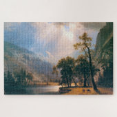 Albert Bierstadt's Half Dome Yosemite Valley, 1870 Puzzle (Horizontal)