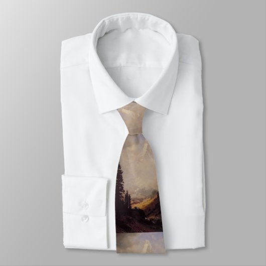 Albert Bierstadt's The Matterhorn, 1867 Krawatte (Gebunden)
