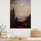 Albert Bierstadt's The Matterhorn, 1867 Poster (Küche)