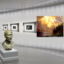 Albert Bierstadts "Unter der Sierra Nevada"