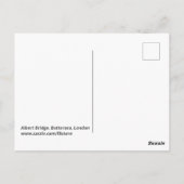 Albert Bridge, London Postcard Postkarte (Rückseite)