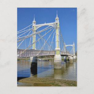 Albert Bridge, London Postcard Postkarte