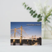 Albert Bridge Postcard Postkarte (Stehend Vorderseite)